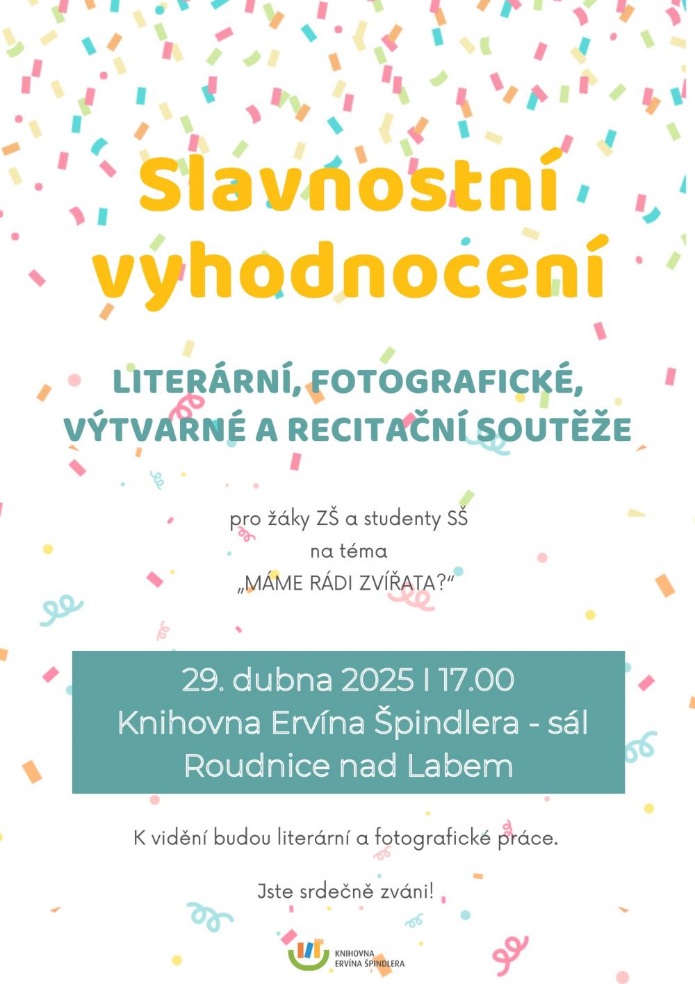 Ilustrační foto LITERÁRNÍ, FOTOGRAFICKÁ, RECITAČNÍ A VÝTVARNÁ SOUTĚŽ pro žáky ZŠ a SŠ na téma „Máme rádi zvířata?“ zná své vítěze